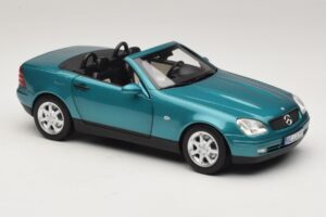Mercedes SLK R170 Vivianite Green Norev 1:18 183021 Kov – obrázok 8 z 10