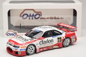 Nissan Skyline GT-R R33 LM GT1 #23 K. Hoshino / M. Hasemi / T. Suzuki Clarion Team NISMO 24 Hours of Le Mans 1996 Otto 1:18 O – obrázok 6 z 6