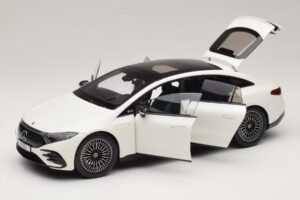 Mercedes EQS V297 Manufaktur Opalite White NZG 1:18 B66961049 Kov – obrázok 2 z 8