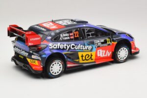 Ford Puma Rally1 #22 M. Sesks / R. Francis Rally Sweden 2025 IXO 1:18 18RMC240 Kov – obrázok 2 z 6