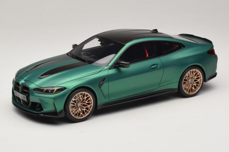 BMW M4 CS G82 Frozen Isle of Man Green GT Spirit 1:18 GT994 Živica