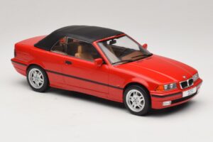 BMW 3 Series E36 Kabriolet Červený MCG 1:18 MCG18317 Kov – obrázok 5 z 7