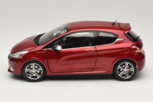 Peugeot 208 GTI Rubis Red Norev 1:18 184700 Kov – obrázok 4 z 8