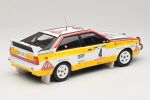 Audi Quattro A2 #4 W. Rohrl / C. Geistdorfer Rally Portugal 1984 Minichamps 1:18 153841104 Kov – obrázok 2 z 6