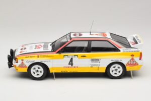Audi Quattro A2 #4 W. Rohrl / C. Geistdorfer Rally Portugal 1984 Minichamps 1:18 153841104 Kov – obrázok 3 z 6