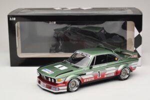 BMW 3.0 CSL #1 U. Grano BMW Italia ETCC Zandvoort 1979 Minichamps 1:18 155792501 Kov – obrázok 6 z 6