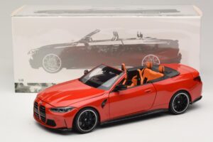 BMW M4 G83 Kabriolet Red Metallic Minichamps 1:18 110021030 Kov – obrázok 8 z 8