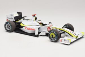 Brawn GP BGP001 #22 J. Button Singapore GP 2009 Minichamps 1:18 180090222 Živica – obrázok 4 z 7