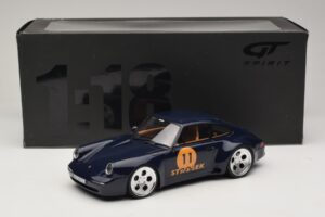 Porsche 911 964 Strosek Mega 30 Sea Blue GT Spirit 1:18 GT969 Živica – obrázok 6 z 6