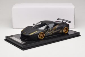 Ferrari 458 LB Works Matt Black BBA 1:18 REMC037 Živica – obrázok 7 z 7