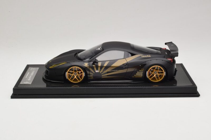 Ferrari 458 LB Works Matt Black BBA 1:18 REMC037 Živica