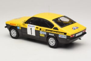 Opel Kadett C GT/E #1 W. Rohrl / H. Menne Westfalen Lippe Rally 1977 MCG 1:18 MCG18651R Kov – obrázok 5 z 6
