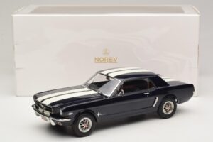 Ford Mustang Nightmist Blue Norev 1:18 182805 Kov – obrázok 6 z 6