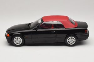 BMW 3 Series E36 Kabriolet Čierny MCG 1:18 MCG18318 Kov – obrázok 4 z 7