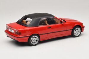 BMW 3 Series E36 Kabriolet Červený MCG 1:18 MCG18317 Kov – obrázok 3 z 7