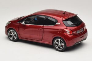 Peugeot 208 GTI Rubis Red Norev 1:18 184700 Kov – obrázok 7 z 8