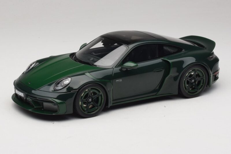 Porsche 911 992 Turbo S Brabus 900 Rocket R Mean Green GT Spirit 1:18 GT959 Živica