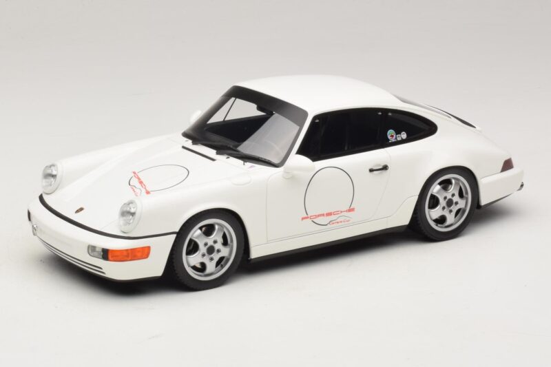 Porsche 911 964 Carrera Cup USA Edition Grand Prix White GT Spirit 1:18 GT995 Živica