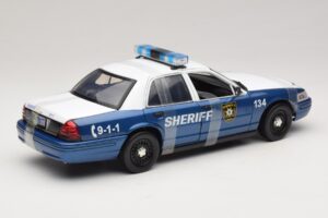 Ford Crown Victoria Police Interceptor The Walking Dead Greenlight 1:18 12957 Kov – obrázok 2 z 6