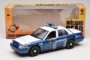 Ford Crown Victoria Police Interceptor The Walking Dead Greenlight 1:18 12957 Kov – obrázok 6 z 6