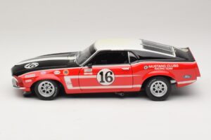 Ford Mustang Boss 302 #16 Bud Moore Engineering G. Follmer Trans-Am 1969 OEM 1:18 FORD006 Kov – obrázok 4 z 8