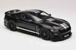Ford Mustang Shelby GT500 S550 Čierny IXO 1:18 U18RDC002-FO Kov – obrázok 6 z 8