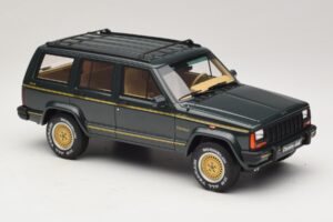 Jeep Cherokee XJ Limited Dark Hunter Green Otto 1:18 OT1340 Živica – obrázok 4 z 6