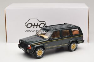 Jeep Cherokee XJ Limited Dark Hunter Green Otto 1:18 OT1340 Živica – obrázok 6 z 6
