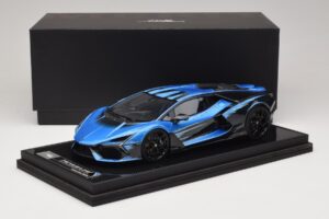 Lamborghini Revuelto Blue Black IVY Merit 1:18 REMC040 Živica – obrázok 7 z 7
