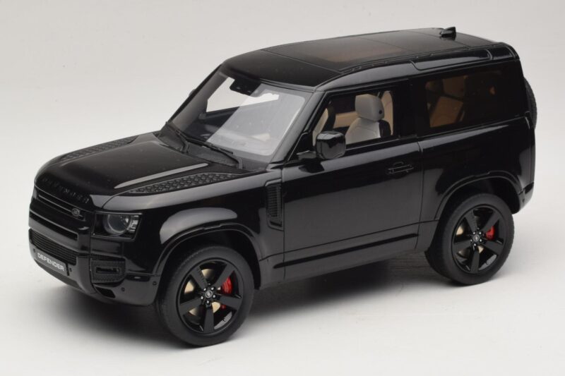 Land Rover Defender 90 L663 P400 X-Dynamic HSE Santorini Black GT Spirit 1:18 GT992 Živica