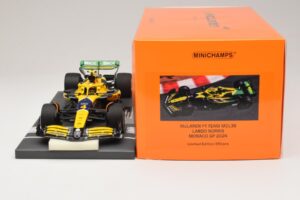 McLaren MCL38 #4 L. Norris Monaco GP Winner 2024 Minichamps 1:18 537242604 Živica – obrázok 6 z 7
