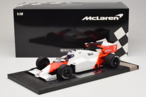 McLaren MP4/2 TAG #7 A. Prost Portuguese GP Winner 1984 Minichamps 1:18 537841807 Živica – obrázok 7 z 7
