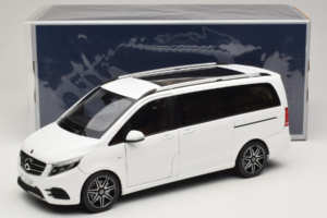 Mercedes V-Class W447 AMG Line Biely Norev 1:18 183876 Kov – obrázok 8 z 8