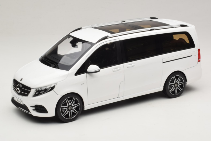 Mercedes V-Class W447 AMG Line Biely Norev 1:18 183876 Kov