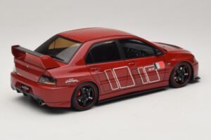 Mitsubishi Lancer Evolution IX MR Fast & Furious Červený Ignition Model 1:18 2374 Živica – obrázok 2 z 6