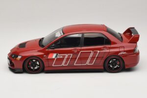 Mitsubishi Lancer Evolution IX MR Fast & Furious Červený Ignition Model 1:18 2374 Živica – obrázok 3 z 6