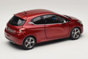 Peugeot 208 GTI Rubis Red Norev 1:18 184700 Kov – obrázok 3 z 8