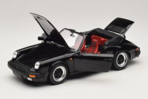 Porsche 911 3.2 Carrera Kabriolet Čierny Minichamps 1:18 100063035 Kov – obrázok 2 z 8