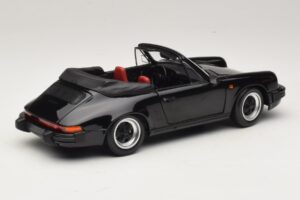 Porsche 911 3.2 Carrera Kabriolet Čierny Minichamps 1:18 100063035 Kov – obrázok 3 z 8