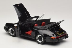Porsche 911 3.2 Carrera Kabriolet Čierny Minichamps 1:18 100063035 Kov – obrázok 5 z 8