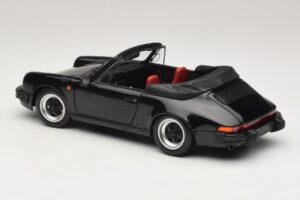 Porsche 911 3.2 Carrera Kabriolet Čierny Minichamps 1:18 100063035 Kov – obrázok 7 z 8