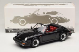 Porsche 911 3.2 Carrera Kabriolet Čierny Minichamps 1:18 100063035 Kov – obrázok 8 z 8