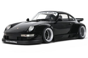 Porsche 911 993 RWB Čierny GT Spirit 1:18 GT587 Živica