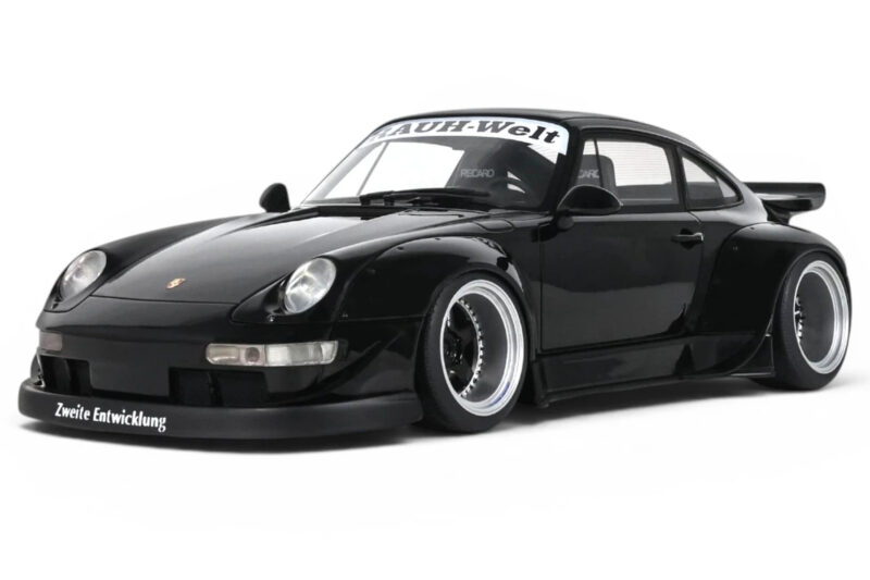 Porsche 911 993 RWB Čierny GT Spirit 1:18 GT587 Živica