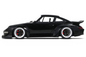 Porsche 911 993 RWB Čierny GT Spirit 1:18 GT587 Živica – obrázok 3 z 5