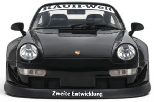 Porsche 911 993 RWB Čierny GT Spirit 1:18 GT587 Živica – obrázok 4 z 5