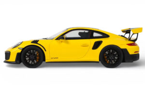 Porsche 911 GT2 RS 991.2 Nurburgring Lap Record Žltý GT Spirit 1:18 GT972 Živica – obrázok 3 z 5
