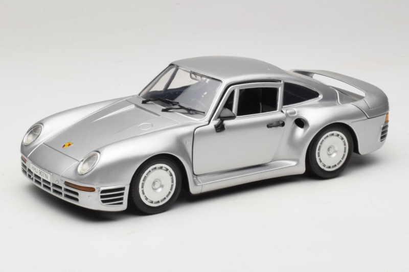 Porsche 959 Strieborný Tonka 1:18 22213 Kov