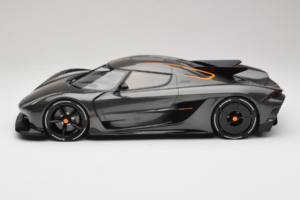 Koenigsegg Jesko Absolut 0-400-0 km/h Rekord Graphite Grey GT Spirit 1:12 GT575 Živica – obrázok 3 z 6