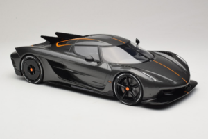 Koenigsegg Jesko Absolut 0-400-0 km/h Rekord Graphite Grey GT Spirit 1:12 GT575 Živica – obrázok 4 z 6